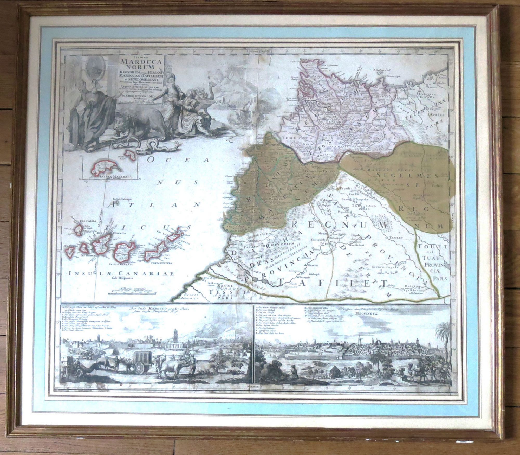 Statuum Maroccanorum, Regnorum nempe Fessani, Maroccani, Tafiletani et Segelomessani Secundum suas Provincias accurate divisorum